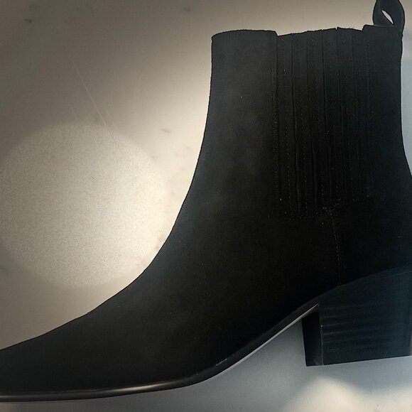 J Crew Piper Ankle Boot in Suede - Picture 2 of 5